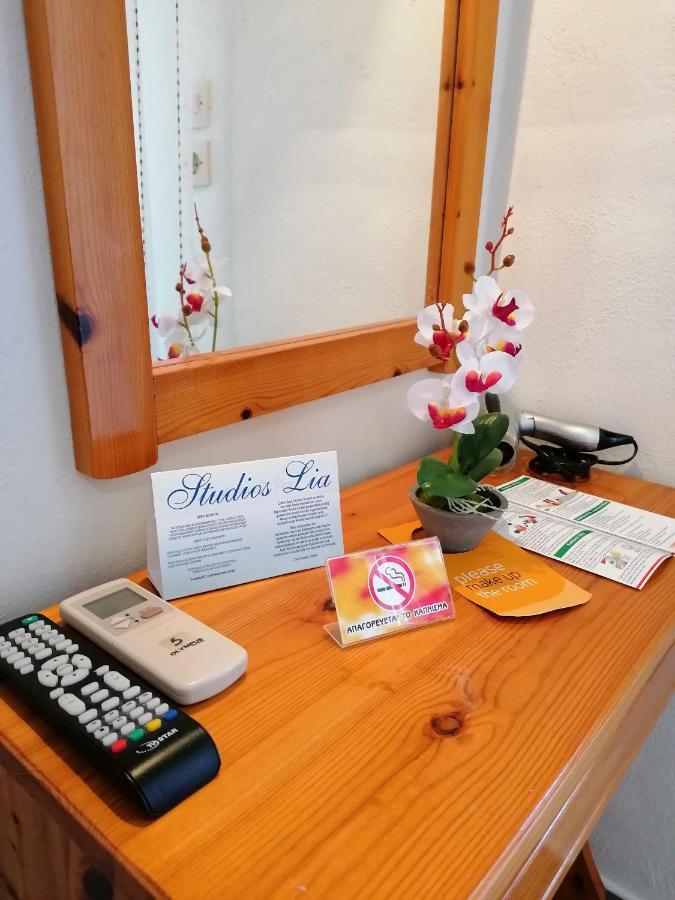 Studios Lia Adults Only -Fully Renovated Chrisi Ammoudia Eksteriør billede