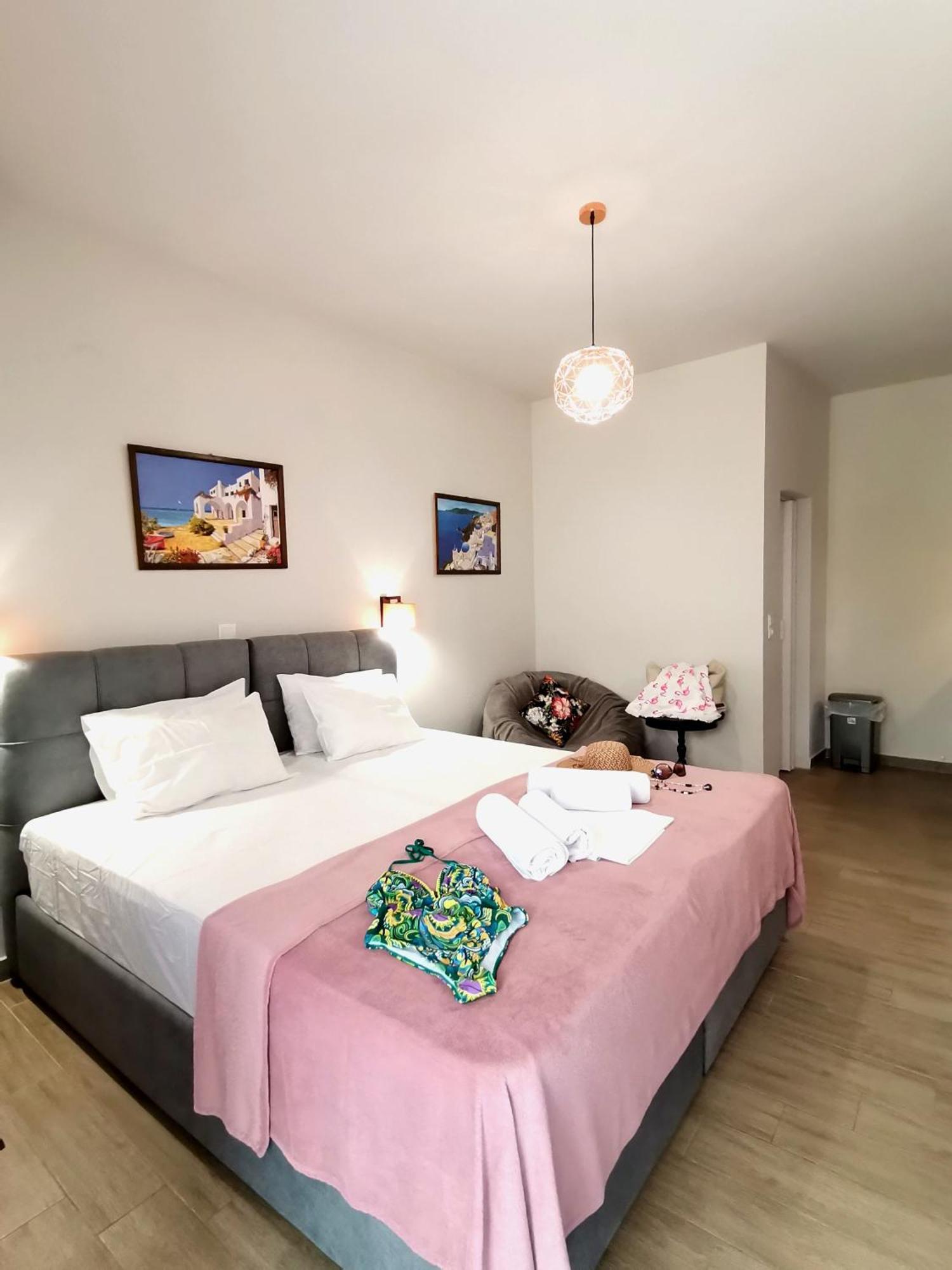 Studios Lia Adults Only -Fully Renovated Chrisi Ammoudia Eksteriør billede