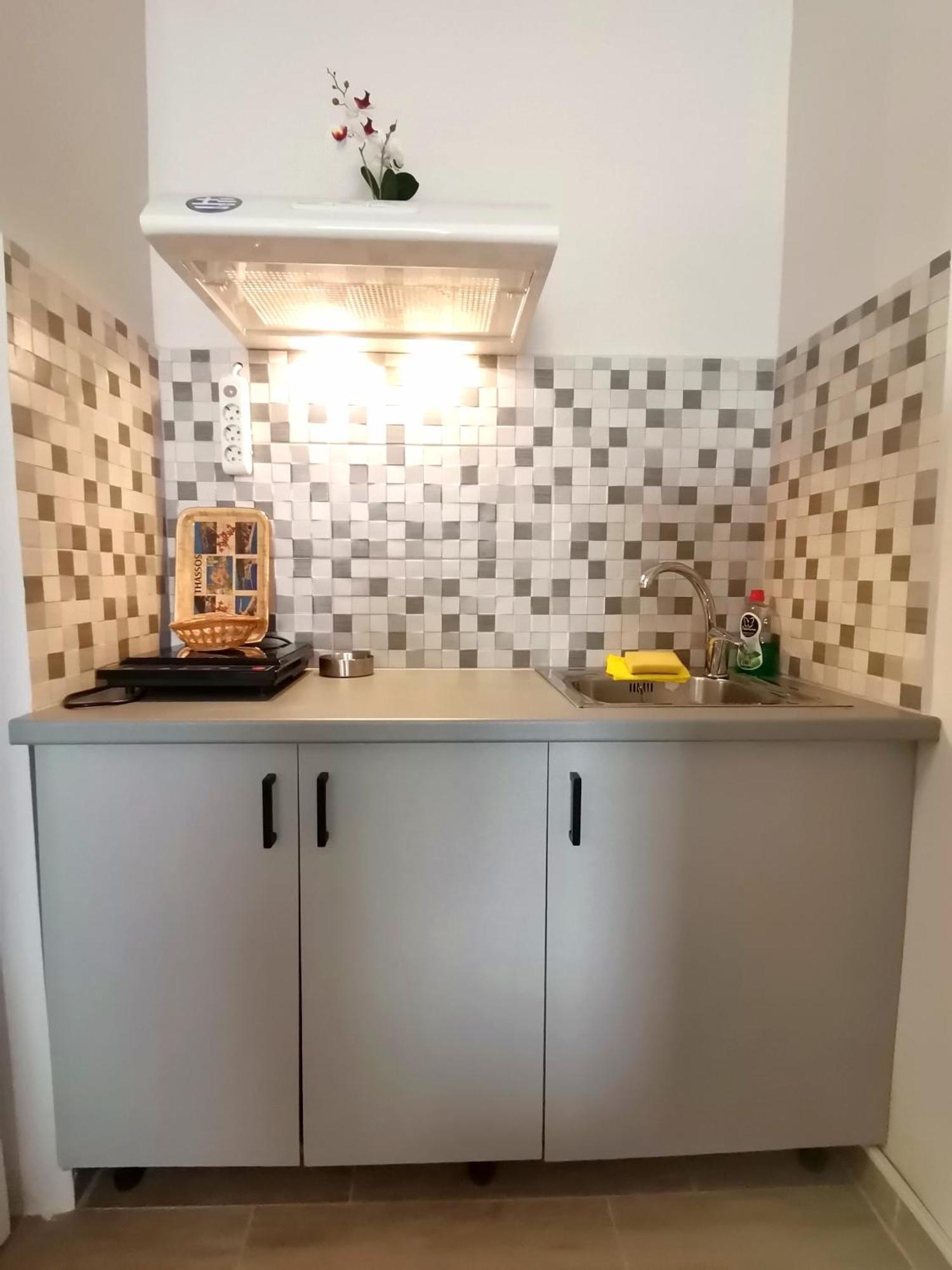 Studios Lia Adults Only -Fully Renovated Chrisi Ammoudia Eksteriør billede